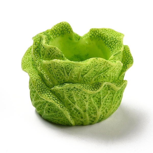 PandaHall Opaque Resin Cabochons, Cabbage, Yellow Green, 27x36.5x35mm Resin Vegetables
PandaHall Opaque Resin Cabochons, Cabbage, Yellow Green, 27x36.5x35mm Resin Vegetables