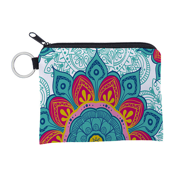 PandaHall Mandala Flower Pattern Polyester Clutch Bags, Change Purse with Zipper & Key Ring, for Women, Rectangle, Crimson, 12x9.5cm..., Pink
PandaHall Mandala Flower Pattern Polyester Clutch Bags, Change Purse with Zipper & Key Ring, for Women, Rectangle, Crimson, 12x9.5cm..., Pink