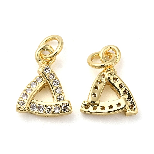 PandaHall Brass Micro Pave Cubic Zirconia Pendants, Cadmium Free & Lead Free, Long-Lasting Plated, with Jump Ring, Triangle, Real 18K Gold..., Clear
PandaHall Brass Micro Pave Cubic Zirconia Pendants, Cadmium Free & Lead Free, Long-Lasting Plated, with Jump Ring, Triangle, Real 18K Gold..., Clear