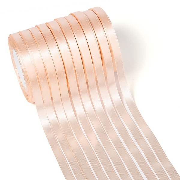 PandaHall Single Face Satin Ribbon, Polyester Ribbon, Light Salmon, 3/8 inch(10mm), about 25yards/roll(22.86m/roll), 10rolls/group..., Red
PandaHall Single Face Satin Ribbon, Polyester Ribbon, Light Salmon, 3/8 inch(10mm), about 25yards/roll(22.86m/roll), 10rolls/group..., Red
