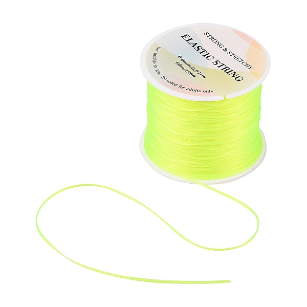 PandaHall Flat Elastic Crystal String, Elastic Beading Thread, for Stretch Bracelet Making, Green Yellow, 0.8mm, about 65.61 yards(60m)/roll...
PandaHall Flat Elastic Crystal String, Elastic Beading Thread, for Stretch Bracelet Making, Green Yellow, 0.8mm, about 65.61 yards(60m)/roll...