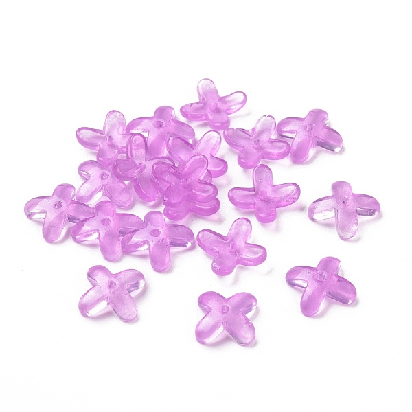 PandaHall Glass Beads, for Jewelry Making, Flower, Orchid, 9.5x9.5x3.5mm, Hole: 1mm Glass Flower Purple
PandaHall Glass Beads, for Jewelry Making, Flower, Orchid, 9.5x9.5x3.5mm, Hole: 1mm Glass Flower Purple
