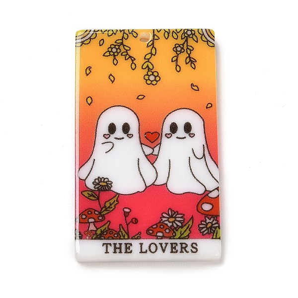 PandaHall Halloween Theme Acrylic Pendants, Rectangle, Mushroom, 40.5x23.5x2mm, Hole: 1.6mm Acrylic Mushroom Orange
PandaHall Halloween Theme Acrylic Pendants, Rectangle, Mushroom, 40.5x23.5x2mm, Hole: 1.6mm Acrylic Mushroom Orange