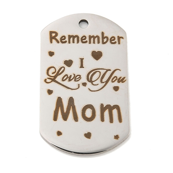 PandaHall 201 Stainless Steel Pendants, Praise Message Charms, Oval with Word Charms, Stainless Steel Color, 49x28x2mm, Hole: 3mm 201...
PandaHall 201 Stainless Steel Pendants, Praise Message Charms, Oval with Word Charms, Stainless Steel Color, 49x28x2mm, Hole: 3mm 201...