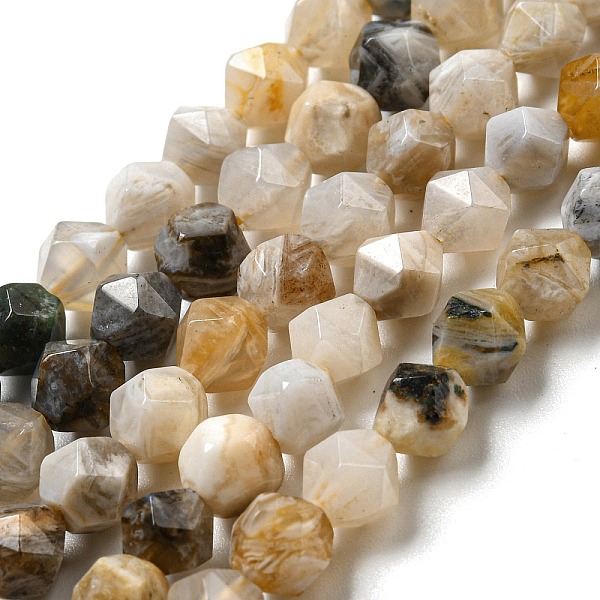 PandaHall Natural Bamboo Leaf Agate Beads Strands, Faceted Star Cut Beads, 6x6.5mm, Hole: 1mm, about 63pcs/strand, 14.96''~15.16''...
PandaHall Natural Bamboo Leaf Agate Beads Strands, Faceted Star Cut Beads, 6x6.5mm, Hole: 1mm, about 63pcs/strand, 14.96''~15.16''...
