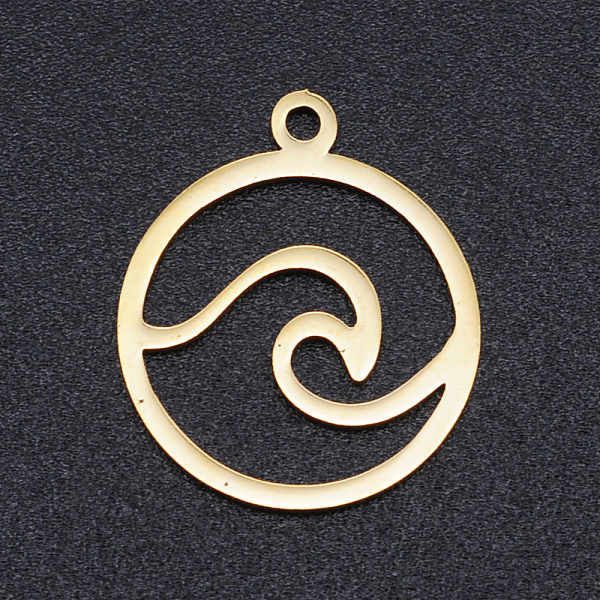 PandaHall 201 Stainless Steel Laser Cut Pendants, Flat Round with Auspicious Cloud, Golden, 18.5x15.5x1mm, Hole: 1.4mm 201 Stainless Steel...
PandaHall 201 Stainless Steel Laser Cut Pendants, Flat Round with Auspicious Cloud, Golden, 18.5x15.5x1mm, Hole: 1.4mm 201 Stainless Steel...