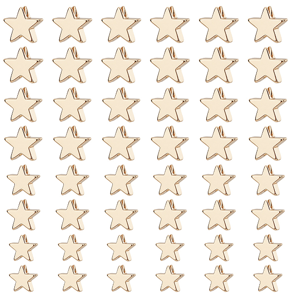 PandaHall 80Pcs 4 Style Brass Beads, Star, Golden, 4.7~7x5~7x2.8~3mm, Hole: 1~1.6mm, 20pcs/style Brass Star
PandaHall 80Pcs 4 Style Brass Beads, Star, Golden, 4.7~7x5~7x2.8~3mm, Hole: 1~1.6mm, 20pcs/style Brass Star
