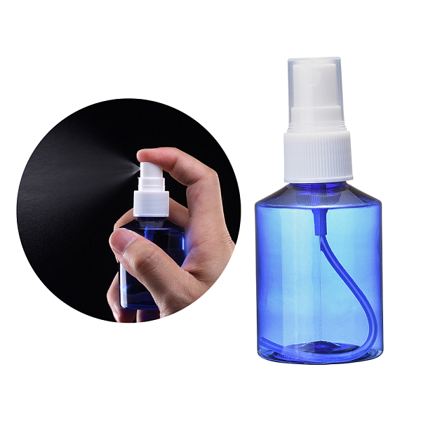 PandaHall 50ml Refillable PET Plastic Spray Bottles, Empty Pump Bottles for Liquid, Blue, 4.2x10cm, Capacity: 50ml(1.69 fl. oz) Plastic Blue
PandaHall 50ml Refillable PET Plastic Spray Bottles, Empty Pump Bottles for Liquid, Blue, 4.2x10cm, Capacity: 50ml(1.69 fl. oz) Plastic Blue