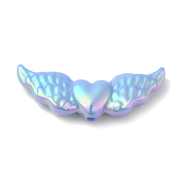 PandaHall UV Plating Opaque Acrylic Beads, Luminous Glow in the Dark, Iridescent, Heart with Wing, Mixed Color, 17x44x8mm, Hole: 2.5mm..., Multicolor
PandaHall UV Plating Opaque Acrylic Beads, Luminous Glow in the Dark, Iridescent, Heart with Wing, Mixed Color, 17x44x8mm, Hole: 2.5mm..., Multicolor