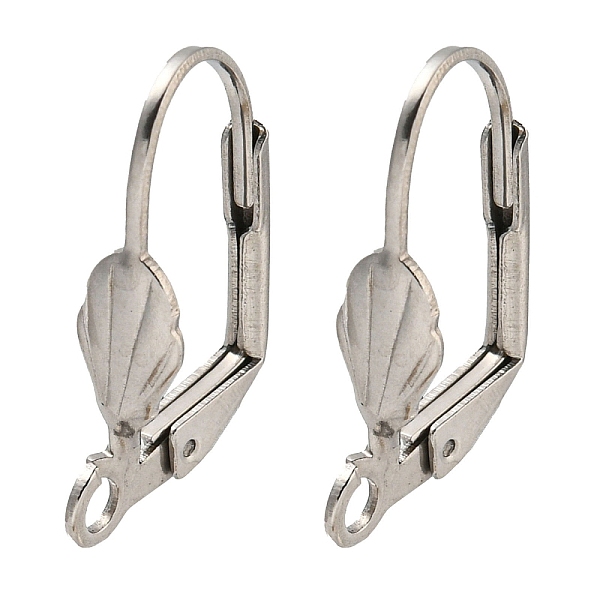 PandaHall 304 Stainless Steel Leverback Earring Findings, Stainless Steel Color, 19x12x4.5mm, Hole: 1.8mm, Pin: 0.9mm 304 Stainless Steel
PandaHall 304 Stainless Steel Leverback Earring Findings, Stainless Steel Color, 19x12x4.5mm, Hole: 1.8mm, Pin: 0.9mm 304 Stainless Steel