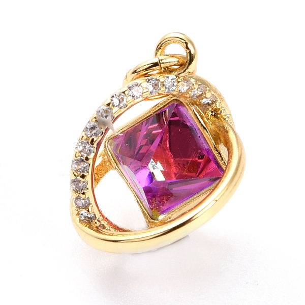 PandaHall Brass Micro Pave Cubic Zirconia Pendants, Long-Lasting Plated, with Glass, Real 18K Gold Plated, 15x12.5x12mm, Hole: 3.6mm..., Red
PandaHall Brass Micro Pave Cubic Zirconia Pendants, Long-Lasting Plated, with Glass, Real 18K Gold Plated, 15x12.5x12mm, Hole: 3.6mm..., Red