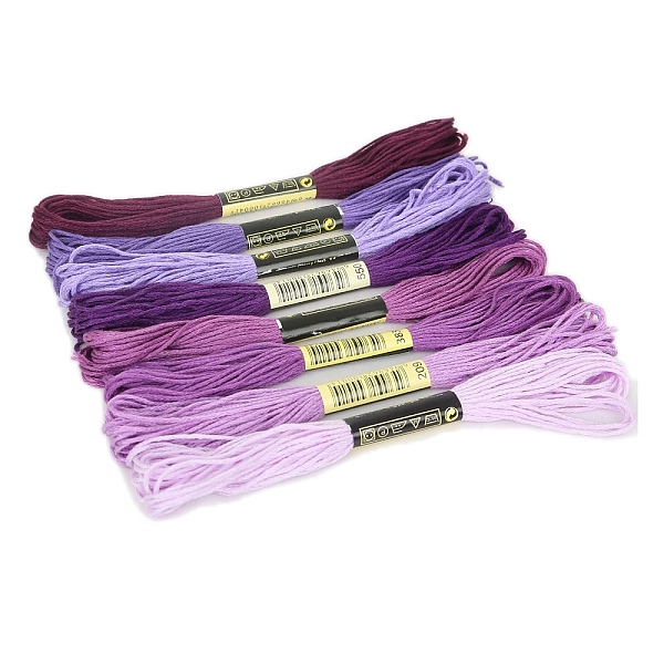 PandaHall Cotton Crochet Threads, Embroidery Threads, Yarn for Lace Hand Knitting, Purple, 1.4mm, about 8.20 Yards(7.5m)/skein, 8 skeins/set...
PandaHall Cotton Crochet Threads, Embroidery Threads, Yarn for Lace Hand Knitting, Purple, 1.4mm, about 8.20 Yards(7.5m)/skein, 8 skeins/set...