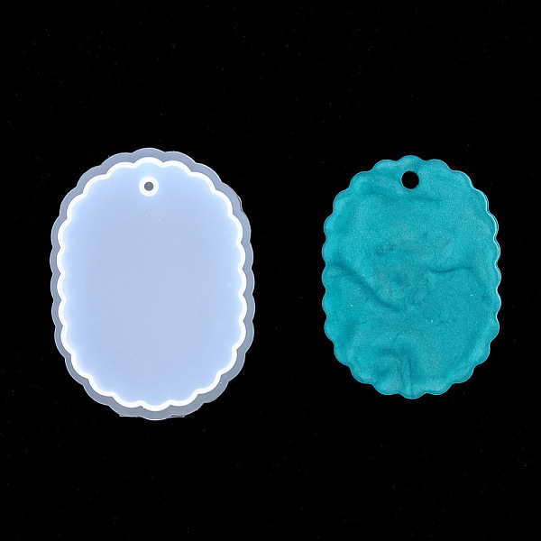 PandaHall Pendant Silicone Molds, Resin Casting Molds, For UV Resin, Epoxy Resin Jewelry Making, Oval, White, Inner Size: 8x6x1.2cm, Hole...
PandaHall Pendant Silicone Molds, Resin Casting Molds, For UV Resin, Epoxy Resin Jewelry Making, Oval, White, Inner Size: 8x6x1.2cm, Hole...