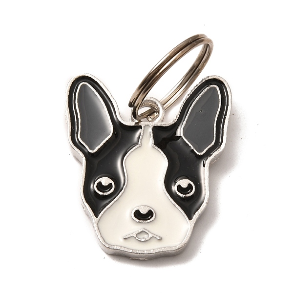 PandaHall Aolly Pendants, with Enamel, Iron Jump Ring, Boston Terrier Shape, Platinum, 25x21x2mm, Hole: 12.4mm Alloy Dog Multicolor
PandaHall Aolly Pendants, with Enamel, Iron Jump Ring, Boston Terrier Shape, Platinum, 25x21x2mm, Hole: 12.4mm Alloy Dog Multicolor