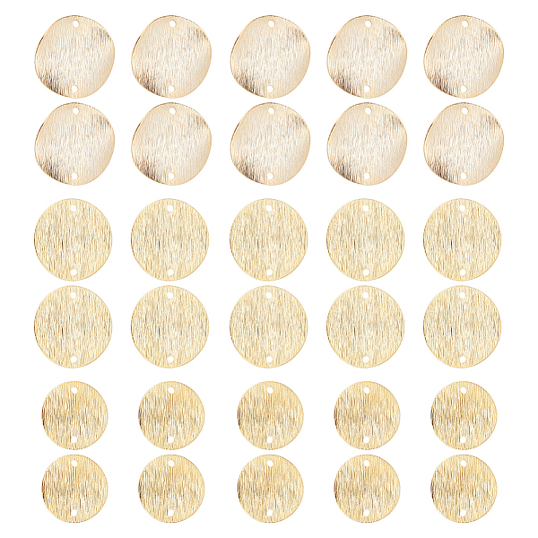 PandaHall HOBBIESAY 30Pcs 3 Styles Textured Connector Charms Real 24K Gold Plated Links Flat Round Brass Connectors Charms Smooth Metal Disc...
PandaHall HOBBIESAY 30Pcs 3 Styles Textured Connector Charms Real 24K Gold Plated Links Flat Round Brass Connectors Charms Smooth Metal Disc...