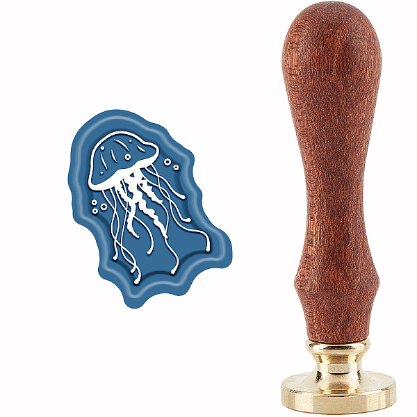 PandaHall CRASPIRE Jellyfish Wax Seal Stamp Jellyfish Sealing Wax Stamps Retro Vintage Removable Brass Stamp Head with Wood Handle for...
PandaHall CRASPIRE Jellyfish Wax Seal Stamp Jellyfish Sealing Wax Stamps Retro Vintage Removable Brass Stamp Head with Wood Handle for...