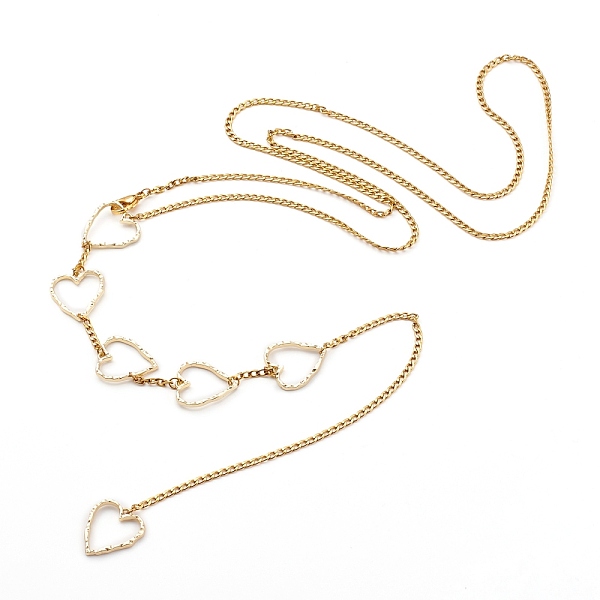PandaHall 304 Stainless Steel Body Chain Belt, Women's Belly Waist Chain, Textured Heart, Golden, 15.28 inch(38.8cm) 304 Stainless Steel
PandaHall 304 Stainless Steel Body Chain Belt, Women's Belly Waist Chain, Textured Heart, Golden, 15.28 inch(38.8cm) 304 Stainless Steel
