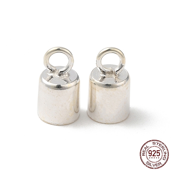 PandaHall 925 Sterling Silver Cord Ends, End Caps, Column, Silver, 8x5mm, Hole: 1.8mm, Inner Diameter: 4mm Sterling Silver Column
PandaHall 925 Sterling Silver Cord Ends, End Caps, Column, Silver, 8x5mm, Hole: 1.8mm, Inner Diameter: 4mm Sterling Silver Column
