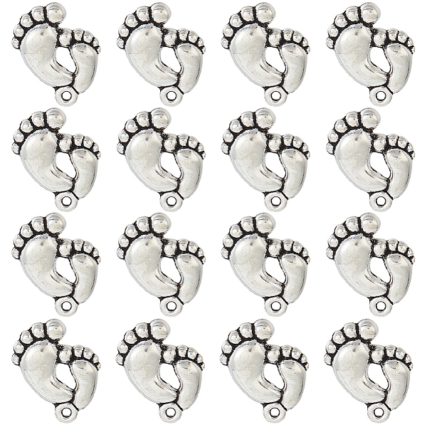 PandaHall SUNNYCLUE 60Pcs Tibetan Style Alloy Footprint Pendants, Antique Silver, 20x17x3mm, Hole: 1mm Alloy Footprint
PandaHall SUNNYCLUE 60Pcs Tibetan Style Alloy Footprint Pendants, Antique Silver, 20x17x3mm, Hole: 1mm Alloy Footprint