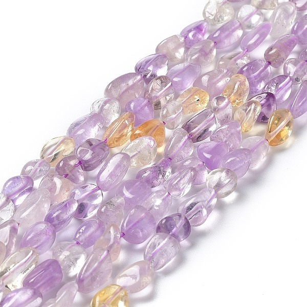 PandaHall Natural Ametrine Beads Strands, Nuggets, 7~14x4~9x4~7mm, Hole: 1mm, about 40~50pcs/strand, 15.16~15.55 inch(38.5~39.5cm) Ametrine...
PandaHall Natural Ametrine Beads Strands, Nuggets, 7~14x4~9x4~7mm, Hole: 1mm, about 40~50pcs/strand, 15.16~15.55 inch(38.5~39.5cm) Ametrine...