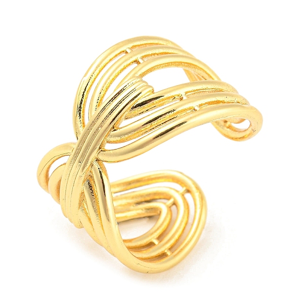PandaHall Brass Hollow Oval Open Cuff Rings, Lead Free & Cadmium Free, Real 18K Gold Plated, US Size 7 1/4(17.5mm) Brass
PandaHall Brass Hollow Oval Open Cuff Rings, Lead Free & Cadmium Free, Real 18K Gold Plated, US Size 7 1/4(17.5mm) Brass