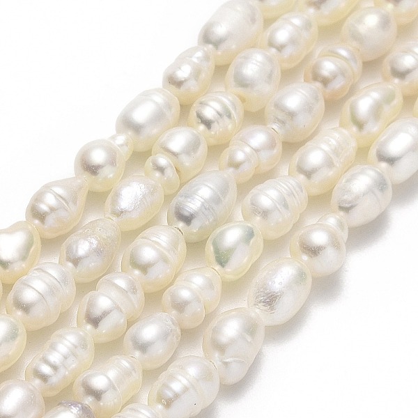 PandaHall Natural Cultured Freshwater Pearl Beads Strands, Rice, Linen, 6.5~8x4~5mm, Hole: 0.7mm, about 54pcs/strand, 13.39''(34cm) Pearl..., Brown
PandaHall Natural Cultured Freshwater Pearl Beads Strands, Rice, Linen, 6.5~8x4~5mm, Hole: 0.7mm, about 54pcs/strand, 13.39''(34cm) Pearl..., Brown