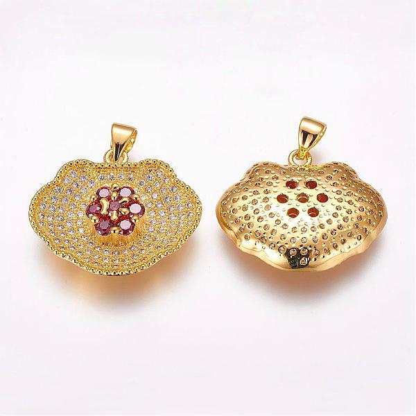 PandaHall Brass Micro Pave Cubic Zirconia Pendants, Flower, Golden, 20x23x6mm, Hole: 2mm Brass+Cubic Zirconia Flower
PandaHall Brass Micro Pave Cubic Zirconia Pendants, Flower, Golden, 20x23x6mm, Hole: 2mm Brass+Cubic Zirconia Flower