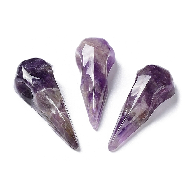 PandaHall Natural Amethyst Home Display Decoration, Reiki Energy Stone, Crow Mouth, 61~66x24~25x16~18mm Amethyst Others
PandaHall Natural Amethyst Home Display Decoration, Reiki Energy Stone, Crow Mouth, 61~66x24~25x16~18mm Amethyst Others