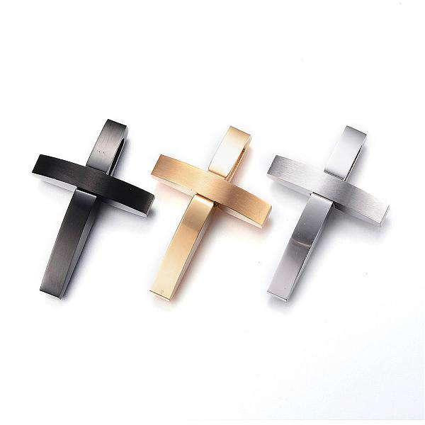 PandaHall 304 Stainless Steel Pendants, Cross, Mixed Color, 40x26.7x7mm, Hole: 9x3.5mm 304 Stainless Steel Cross Multicolor
PandaHall 304 Stainless Steel Pendants, Cross, Mixed Color, 40x26.7x7mm, Hole: 9x3.5mm 304 Stainless Steel Cross Multicolor