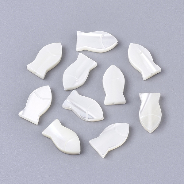 PandaHall Natural Trochid Shell/Trochus Shell Beads, Fish, 11.5x6x2mm, Hole: 0.8mm Trochus Shell Fish
PandaHall Natural Trochid Shell/Trochus Shell Beads, Fish, 11.5x6x2mm, Hole: 0.8mm Trochus Shell Fish
