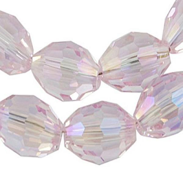 PandaHall Electroplate Glass Beads, AB Color Plated, Faceted Oval, Pink, 6x4mm, Hole: 1mm, about 67~68pcs/strand Glass Oval Pink
PandaHall Electroplate Glass Beads, AB Color Plated, Faceted Oval, Pink, 6x4mm, Hole: 1mm, about 67~68pcs/strand Glass Oval Pink