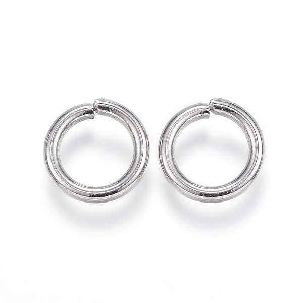 PandaHall 304 Stainless Steel Jump Rings, Open Jump Rings, Stainless Steel Color, 13 Gauge, 10x1.8mm, Inner Diameter: 6.4mm 304 Stainless...
PandaHall 304 Stainless Steel Jump Rings, Open Jump Rings, Stainless Steel Color, 13 Gauge, 10x1.8mm, Inner Diameter: 6.4mm 304 Stainless...