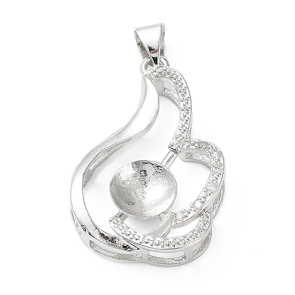 PandaHall Platinum Plated Brass Pendant Cabochon Settings, Pearl Basket Pendant Prongs Mounting Settings, Flower, Tray: 6.8mm...
PandaHall Platinum Plated Brass Pendant Cabochon Settings, Pearl Basket Pendant Prongs Mounting Settings, Flower, Tray: 6.8mm...