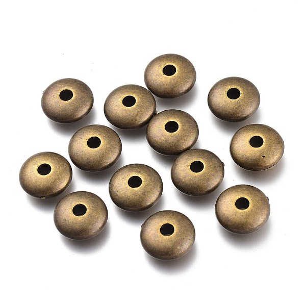 PandaHall CCB Plastic Beads, Flat Round/Disc, Antique Bronze, 13x5mm, Hole: 3mm Plastic Flat Round
PandaHall CCB Plastic Beads, Flat Round/Disc, Antique Bronze, 13x5mm, Hole: 3mm Plastic Flat Round