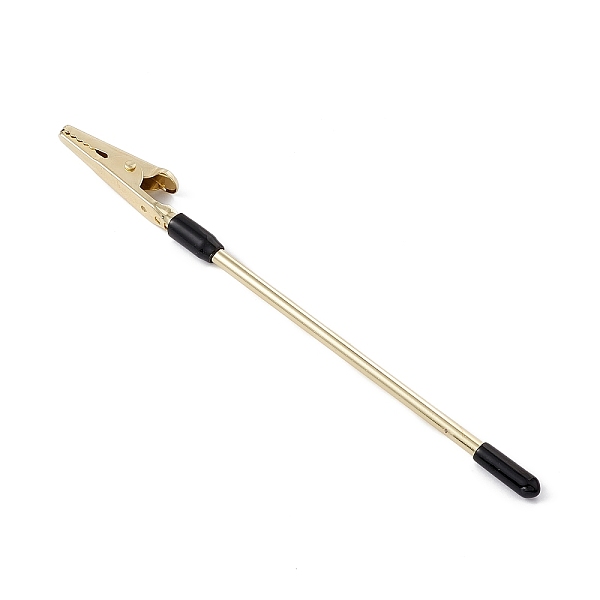 PandaHall Iron Bracelet Tool Jewelry Helper Alligator Clip, Bracelet Fastening Helper Tools, Golden, 15.5x1.2x0.75cm Iron
PandaHall Iron Bracelet Tool Jewelry Helper Alligator Clip, Bracelet Fastening Helper Tools, Golden, 15.5x1.2x0.75cm Iron
