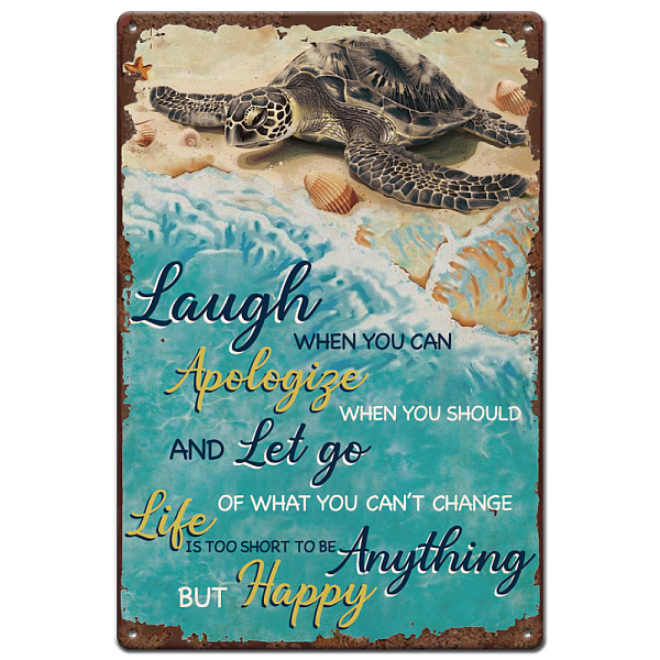 PandaHall SUPERDANT Turtle Beach Tin Signs Hanging Metal Posters Vintage Metal Tin Signs Words Posters Iron Wall Art Tin Signs Home Wall...
PandaHall SUPERDANT Turtle Beach Tin Signs Hanging Metal Posters Vintage Metal Tin Signs Words Posters Iron Wall Art Tin Signs Home Wall...