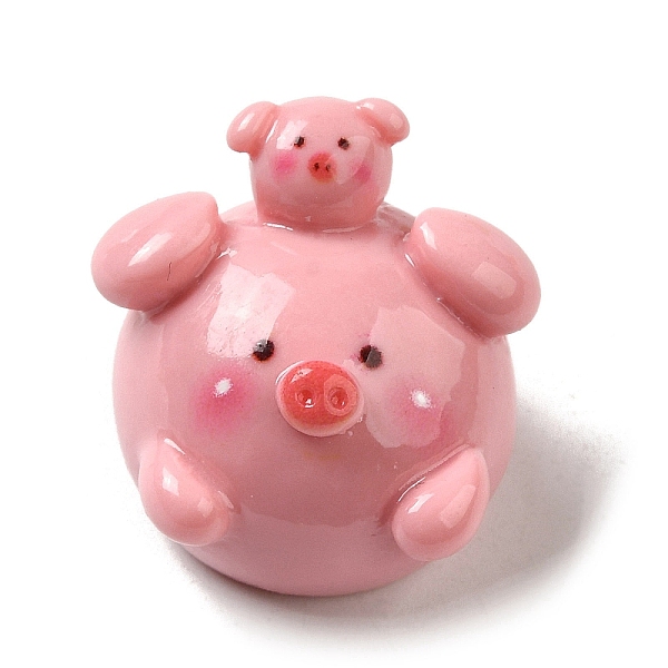 PandaHall Cute Opaque Resin Cabochons, Twelve Chinese Zodiac Signs, Pig, 23x21.5x17 mm Resin Pig
PandaHall Cute Opaque Resin Cabochons, Twelve Chinese Zodiac Signs, Pig, 23x21.5x17 mm Resin Pig