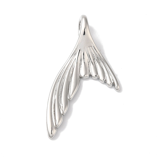 PandaHall Rack Plating Brass Pendants, with Jump Ring, Long-Lasting Plated, Lead Free & Cadmium Free, Fishtail, Platinum, 29.5x18x6mm, Hole...
PandaHall Rack Plating Brass Pendants, with Jump Ring, Long-Lasting Plated, Lead Free & Cadmium Free, Fishtail, Platinum, 29.5x18x6mm, Hole...