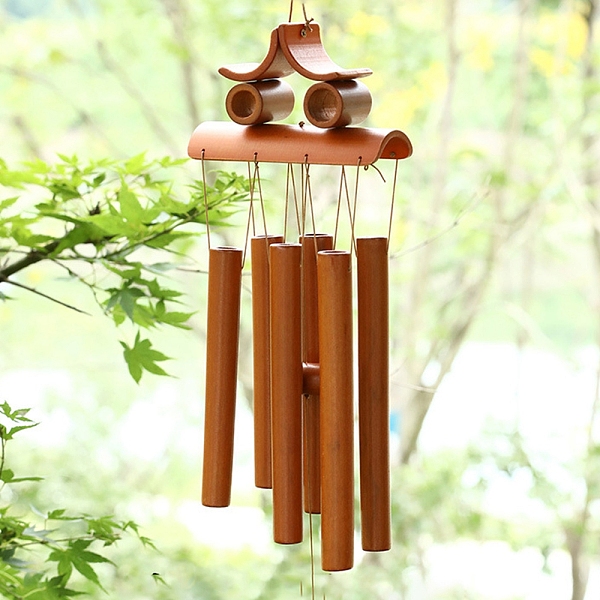 PandaHall Bamboo Tube Wind Chimes, Owl Pendant Decorations, Chocolate, 340x130mm Bamboo Others Brown
PandaHall Bamboo Tube Wind Chimes, Owl Pendant Decorations, Chocolate, 340x130mm Bamboo Others Brown