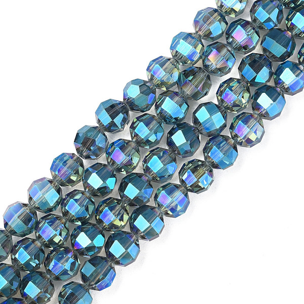 PandaHall Transparent Electroplate Glass Beads Strands, Faceted Round, Cadet Blue, 10mm, Hole: 1.4mm, about 72Pcs/strand, 27.56 inch(70cm)...
PandaHall Transparent Electroplate Glass Beads Strands, Faceted Round, Cadet Blue, 10mm, Hole: 1.4mm, about 72Pcs/strand, 27.56 inch(70cm)...