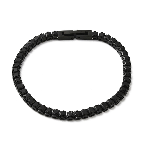 PandaHall Black Cubic Zirconia Tennis Bracelet, 304 Stainless Steel Square Link Chain Bracelet, Black, 7-1/2 inch(19~19.2cm) Cubic Zirconia...
PandaHall Black Cubic Zirconia Tennis Bracelet, 304 Stainless Steel Square Link Chain Bracelet, Black, 7-1/2 inch(19~19.2cm) Cubic Zirconia...