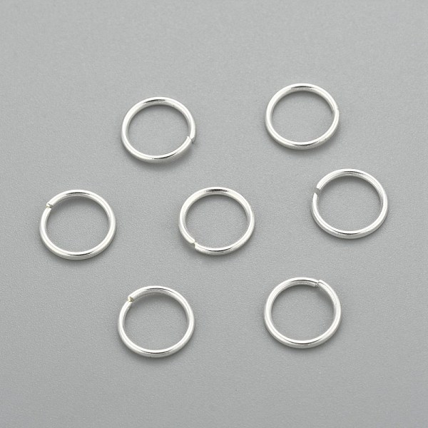 PandaHall 304 Stainless Steel Jump Rings, Open Jump Rings, Silver, 19 Gauge, 8x0.9mm, Inner Diameter: 6.2mm 304 Stainless Steel
PandaHall 304 Stainless Steel Jump Rings, Open Jump Rings, Silver, 19 Gauge, 8x0.9mm, Inner Diameter: 6.2mm 304 Stainless Steel