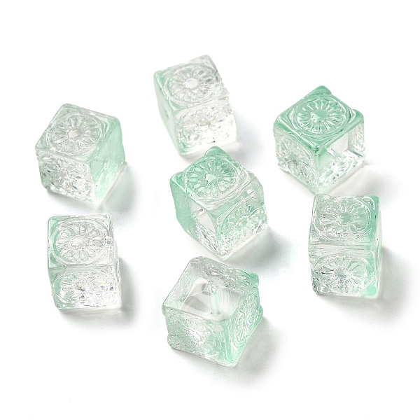 PandaHall Transparent Glass Beads, Cube, Aquamarine, 10x11x11mm, Hole: 1.5mm Glass Cube Green
PandaHall Transparent Glass Beads, Cube, Aquamarine, 10x11x11mm, Hole: 1.5mm Glass Cube Green