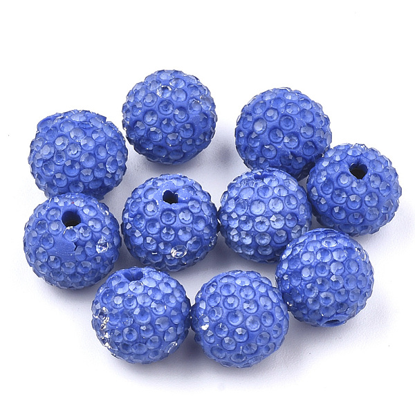 PandaHall Handmade Polymer Clay Rhinestone Beads, Round, Blue, 16mm, Hole: 1.8mm Polymer Clay+Glass Rhinestone Round Clear
PandaHall Handmade Polymer Clay Rhinestone Beads, Round, Blue, 16mm, Hole: 1.8mm Polymer Clay+Glass Rhinestone Round Clear