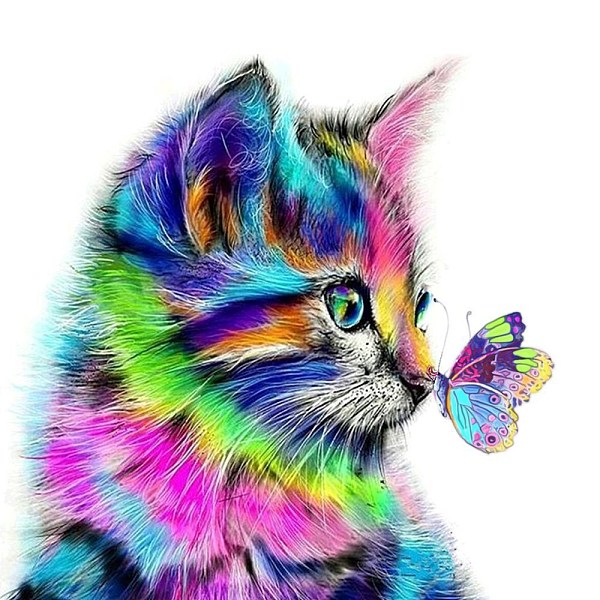 PandaHall DIY Diamond Painting Canvas Kits For Kids, with Resin Rhinestones, Diamond Sticky Pen, Tray Plate and Glue Clay, Cat with..., Multicolor
PandaHall DIY Diamond Painting Canvas Kits For Kids, with Resin Rhinestones, Diamond Sticky Pen, Tray Plate and Glue Clay, Cat with..., Multicolor
