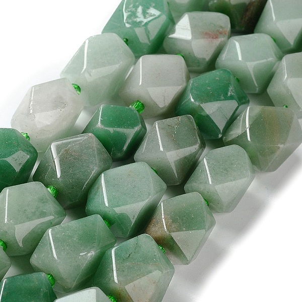 PandaHall Natural Green Aventurine Beads Strands, with Seed Beads, Faceted, Rhombus, 17~21x13~16x12~15mm, Hole: 1.2~1.4mm, about...
PandaHall Natural Green Aventurine Beads Strands, with Seed Beads, Faceted, Rhombus, 17~21x13~16x12~15mm, Hole: 1.2~1.4mm, about...