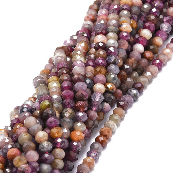 PandaHall Natural Spinel Beads Strands, Faceted, Rondelle, 5.5~6x4~4.5mm, Hole: 1mm, about 95pcs/strand, 15.59''(39.6cm) Spinel Rondelle
PandaHall Natural Spinel Beads Strands, Faceted, Rondelle, 5.5~6x4~4.5mm, Hole: 1mm, about 95pcs/strand, 15.59''(39.6cm) Spinel Rondelle