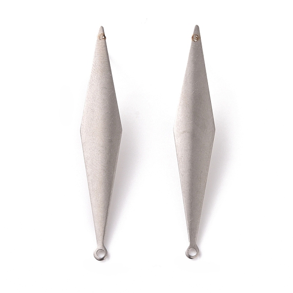 PandaHall 201 Stainless Steel Stud Earring Findings, with Horizontal Loop and 316 Stainless Steel Pin, Rhombus, Stainless Steel Color...
PandaHall 201 Stainless Steel Stud Earring Findings, with Horizontal Loop and 316 Stainless Steel Pin, Rhombus, Stainless Steel Color...