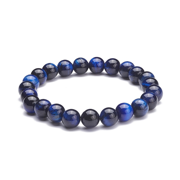PandaHall 8.5mm Round Dyed Natural Tiger Eye Beads Stretch Bracelet for Girl Women, Prussian Blue, Inner Diameter: 2 inch(5.2cm), Beads...
PandaHall 8.5mm Round Dyed Natural Tiger Eye Beads Stretch Bracelet for Girl Women, Prussian Blue, Inner Diameter: 2 inch(5.2cm), Beads...