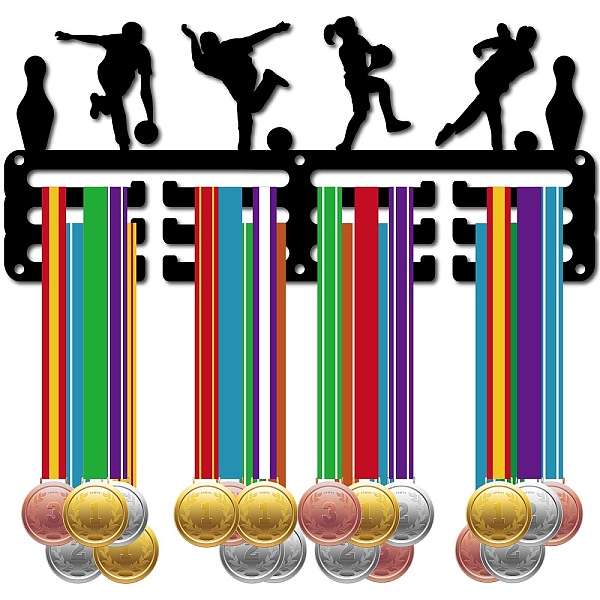PandaHall CREATCABIN Bowling Medal Hanger Display Medal Holder Rack Sports Frame Hooks Wall Mount Small Iron Metal Medal Hangers Organizer..., Black
PandaHall CREATCABIN Bowling Medal Hanger Display Medal Holder Rack Sports Frame Hooks Wall Mount Small Iron Metal Medal Hangers Organizer..., Black